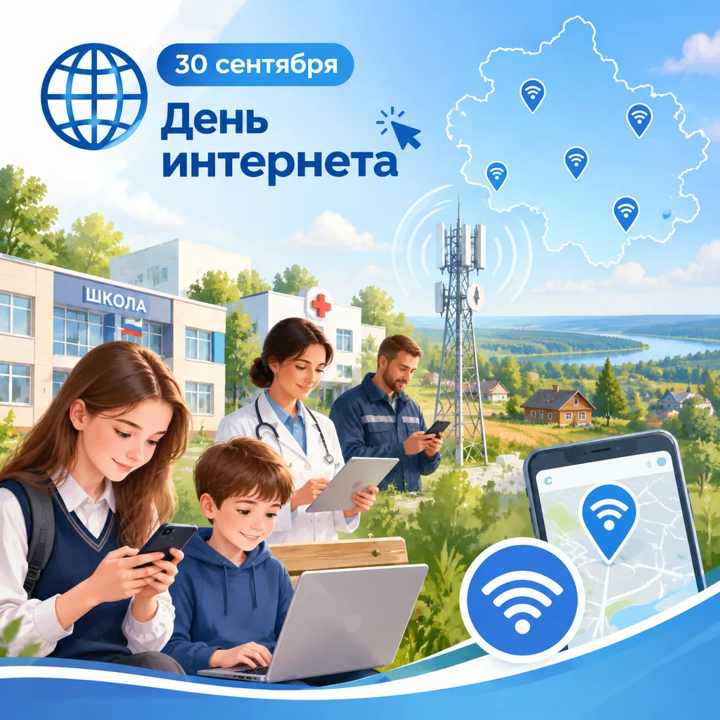 30 сентября в России отмечается День интернета 🌐