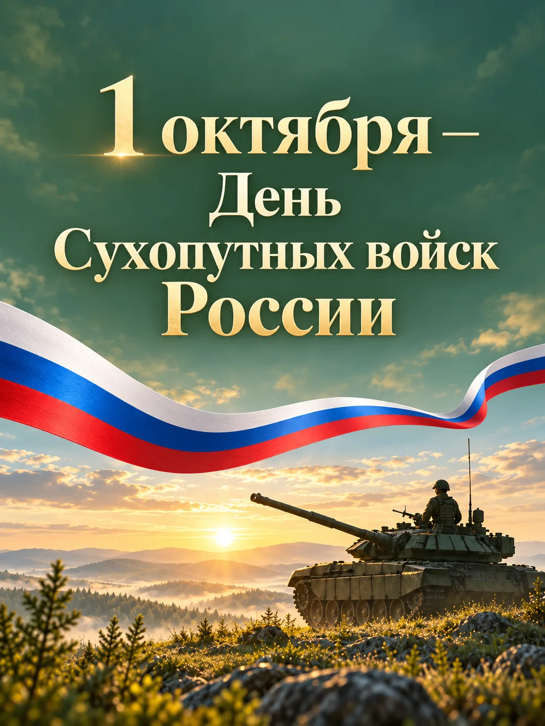 🇷🇺1 октября — День Сухопутных войск России! 🇷🇺