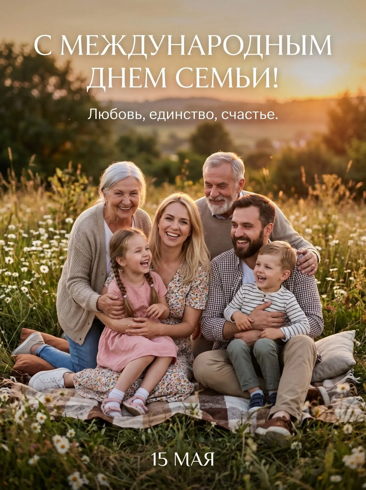 ✨ Сегодня, 15 мая, — Международный день семьи! ✨