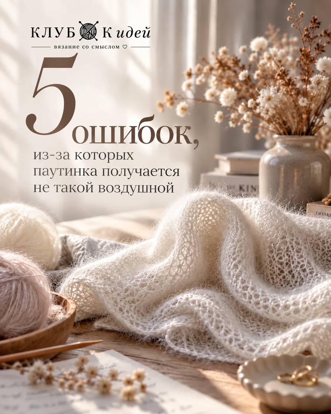 С паутинкой легко промахнуться.