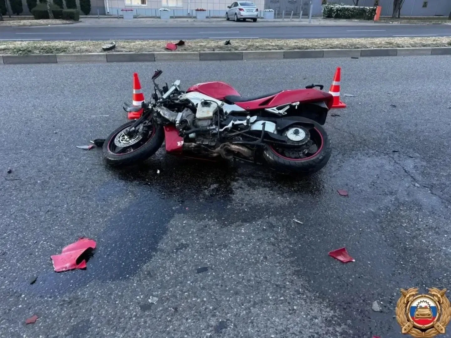 🏍️В Ставрополе мотоциклист погиб при столкновении с легковушкой