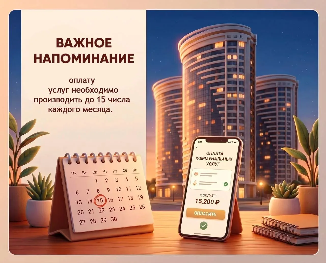 Уважаемые жители!
