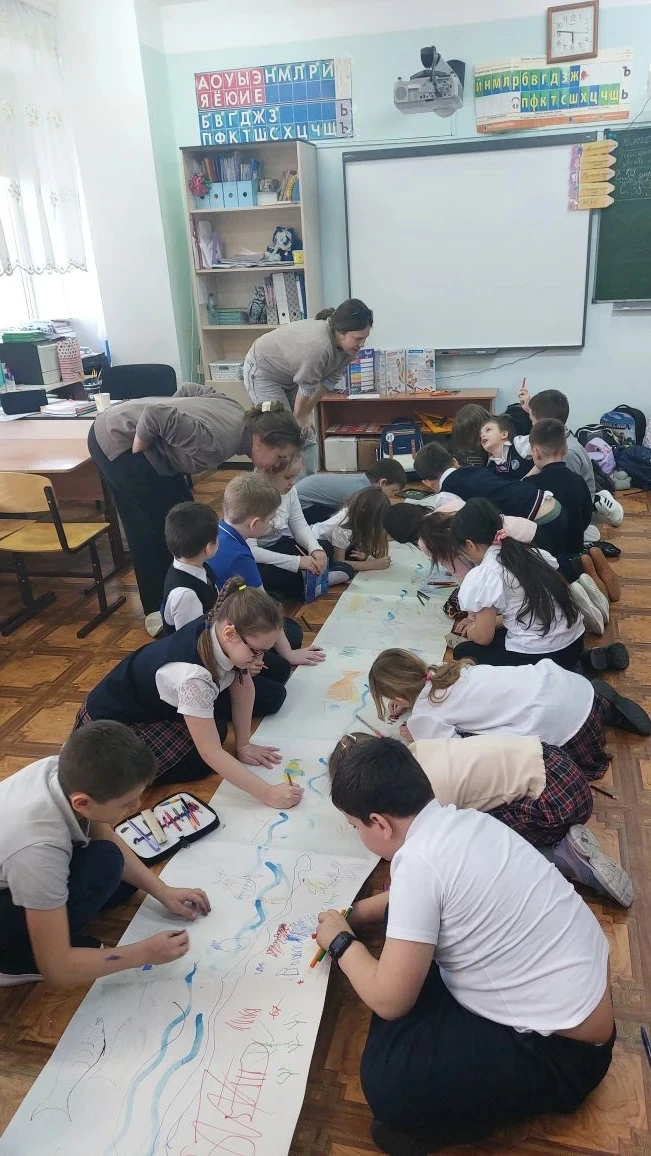 В Кольцовской школе № 5 прошел психотренинг для младших классов  Коррекционное психологическое мероп