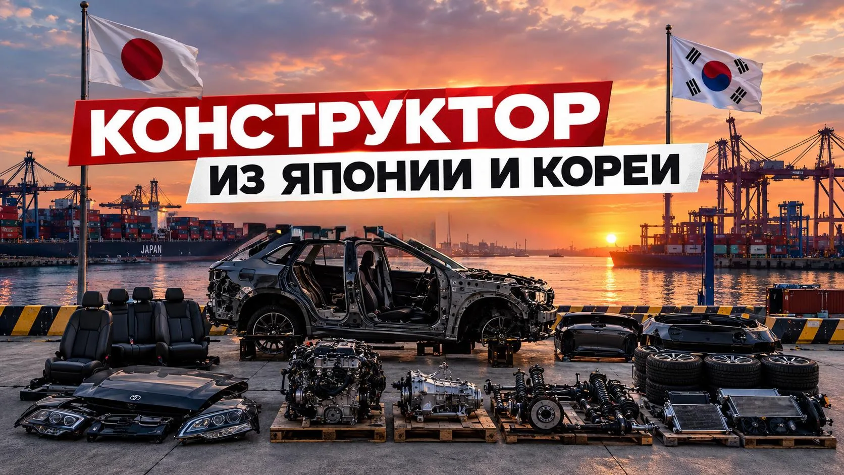 🇯🇵🇰🇷 КОНСТРУКТОР ИЗ ЯПОНИИ И КОРЕИ