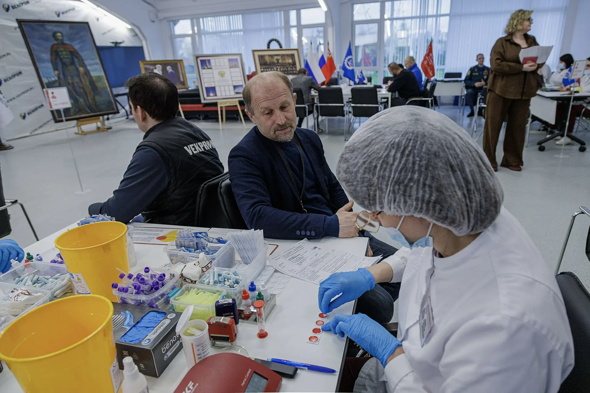 Более 25 литров крови сдали на донорской акции в промышленной группе «ВЕКПРОМ»   🩸В промышленной гру
