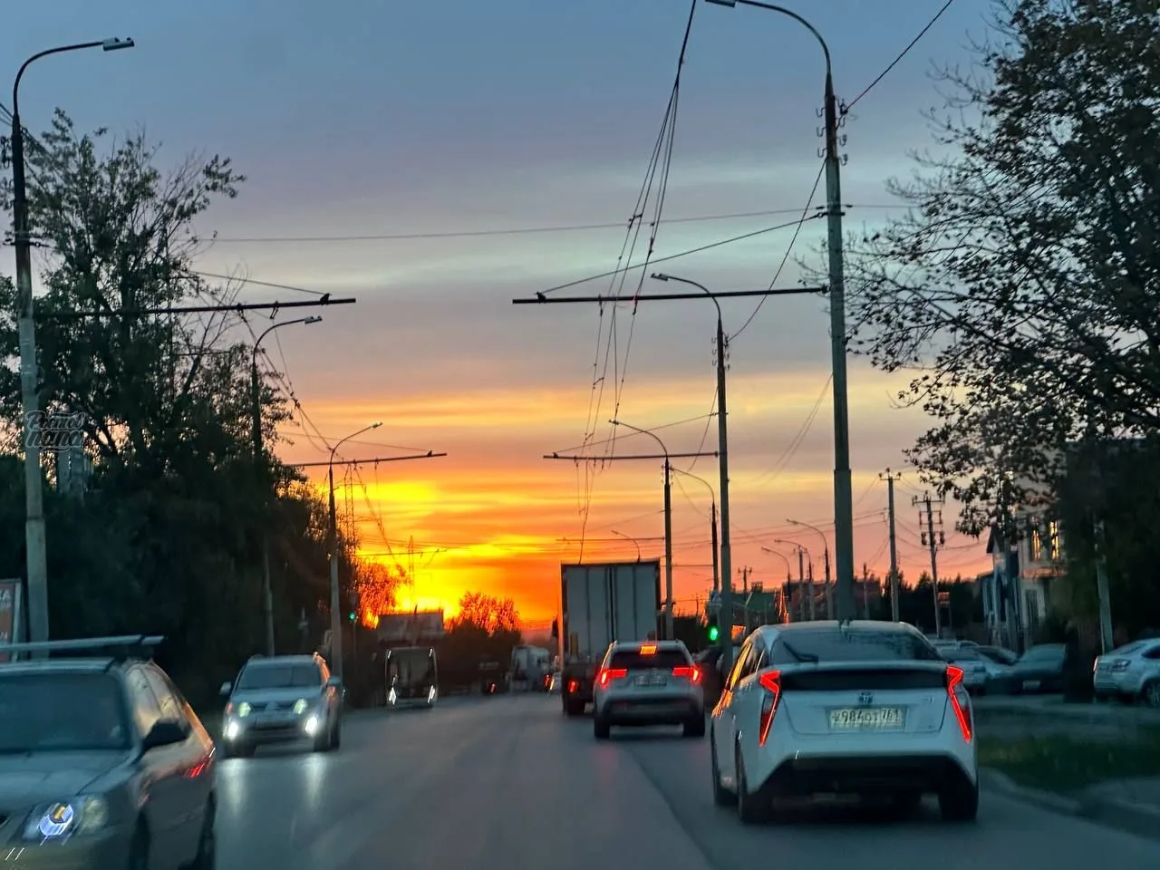 Красивый сегодня был закат 🌇