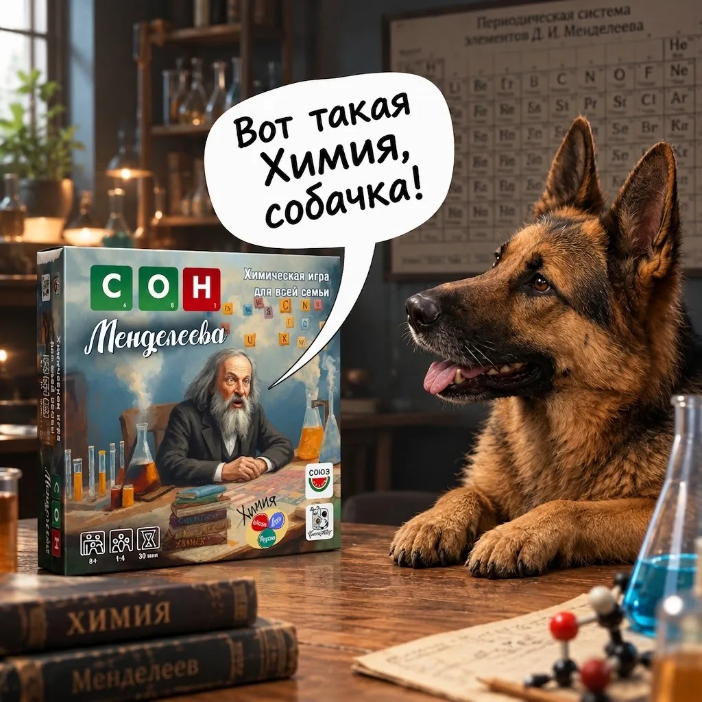 Вот такая химия. 🐕