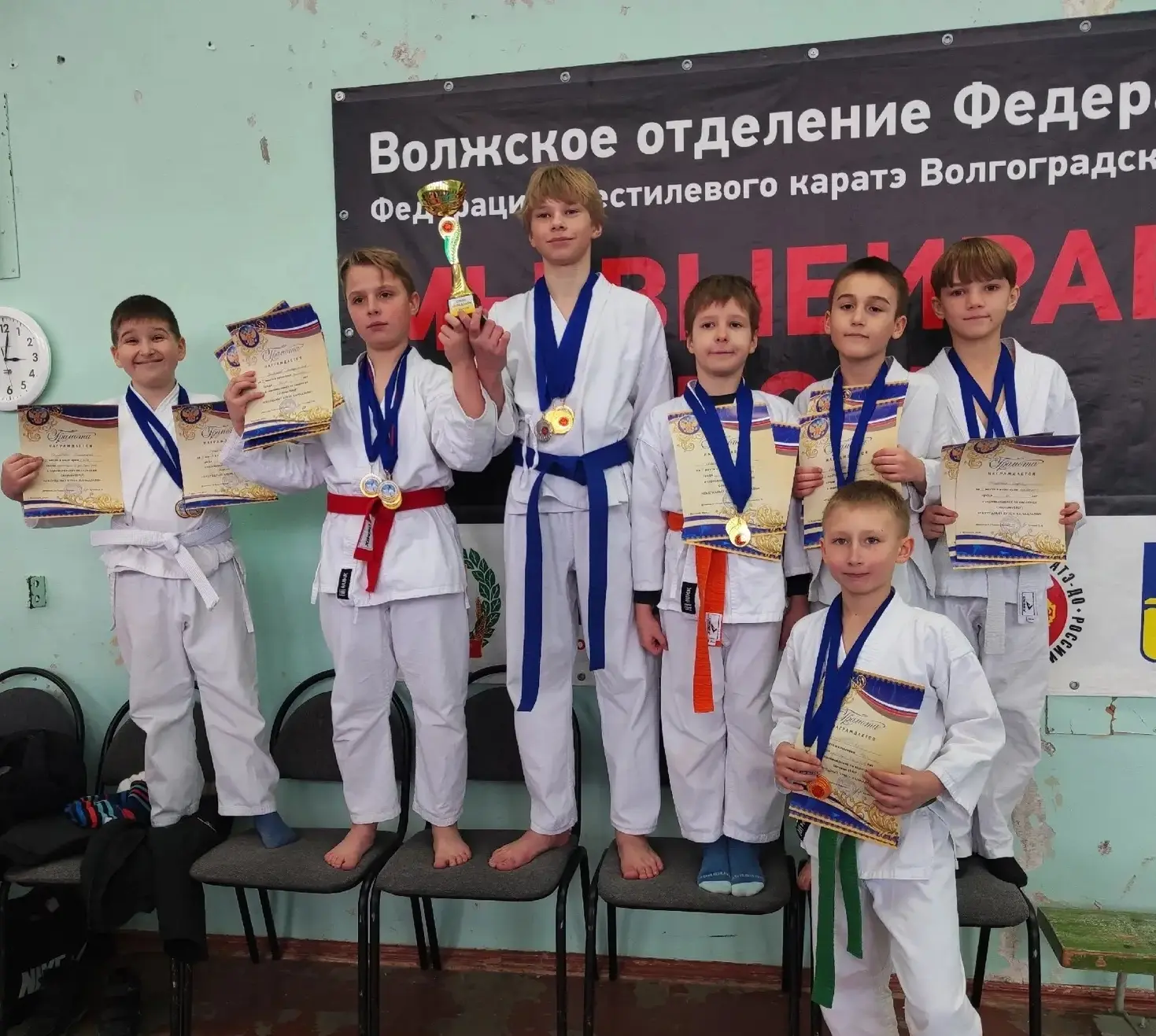 🎉 Поздравляем наших учащихся и их тренера Стрелюхина Геннадия Владимировича с наградами на соревнова