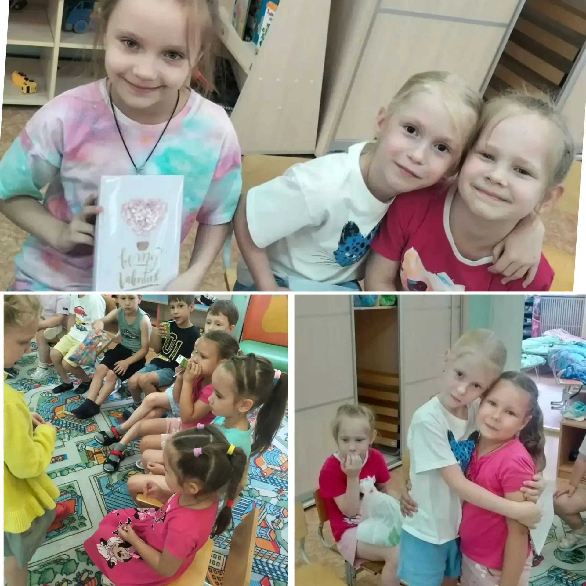 Всем здравствуйте! У дошколят — день дарения подарков! ✨