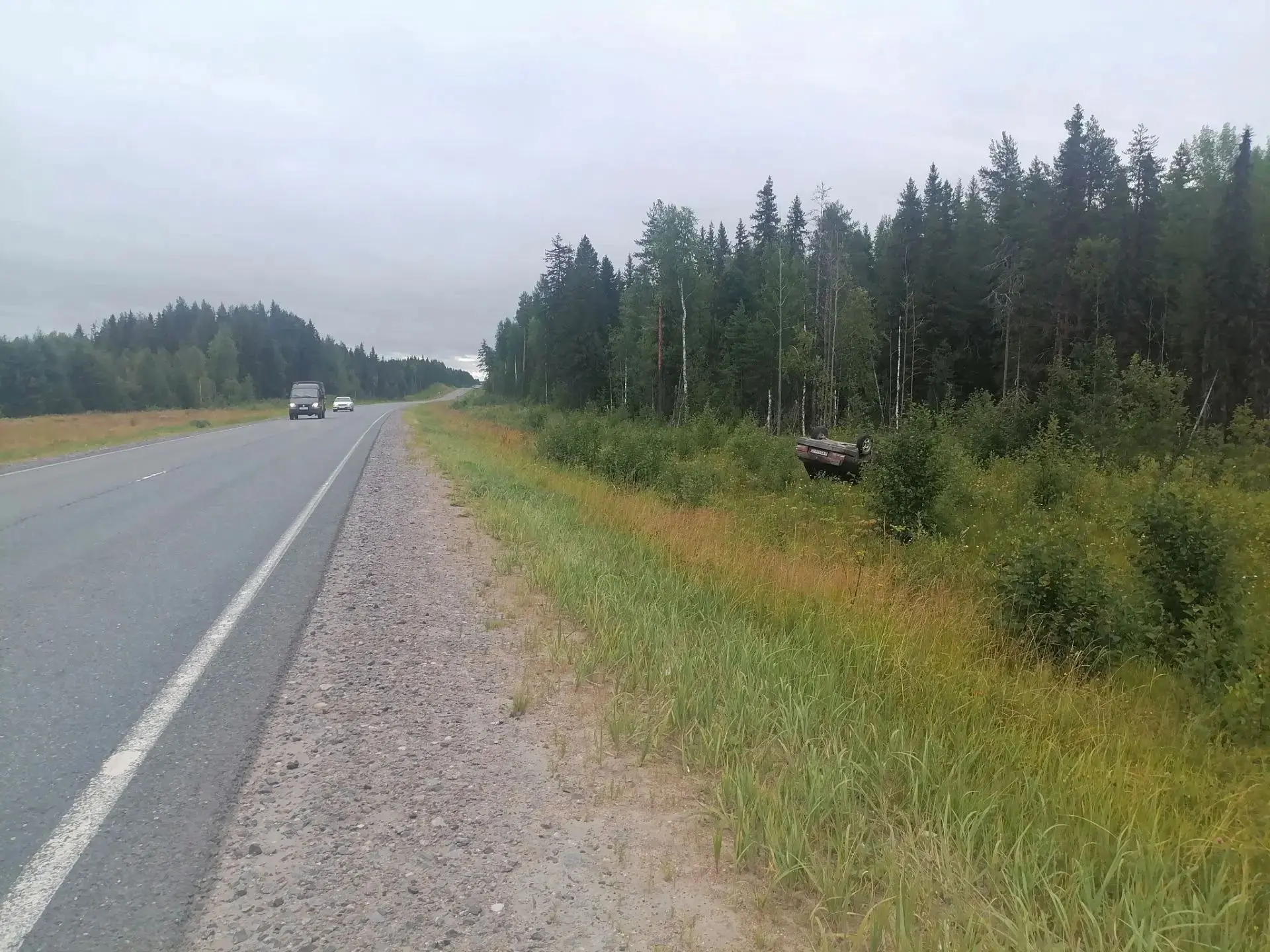 22.07.2026 г. в 04:50 на 1103 км автодороги М8 «Холмогоры» произошло дорожно‑транспортное происшеств