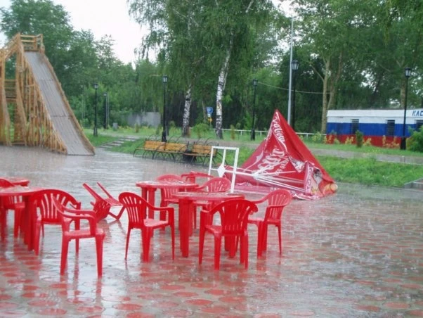 Ишим старые фото горка в Парке 2007г