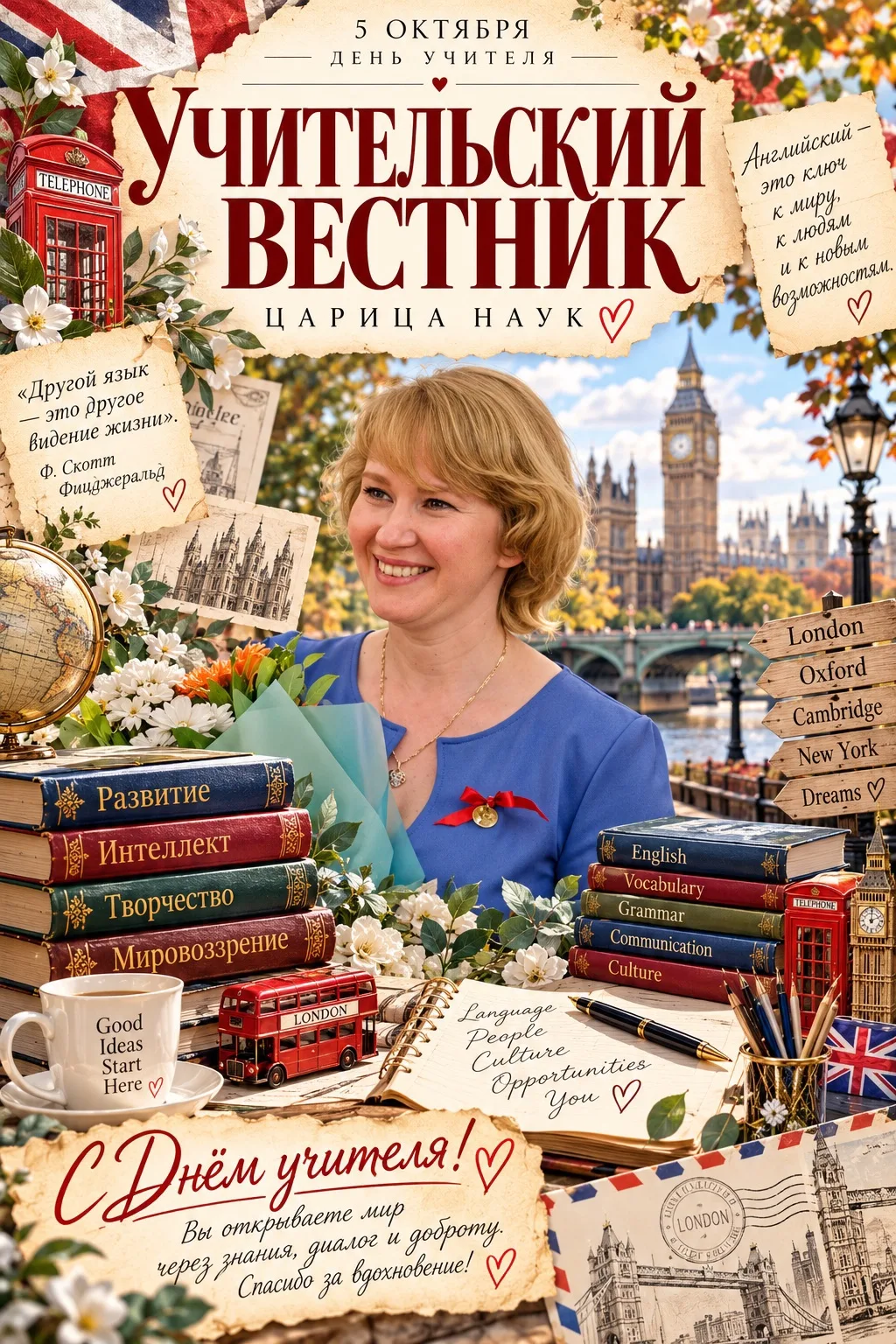 С Днём Учителя!
