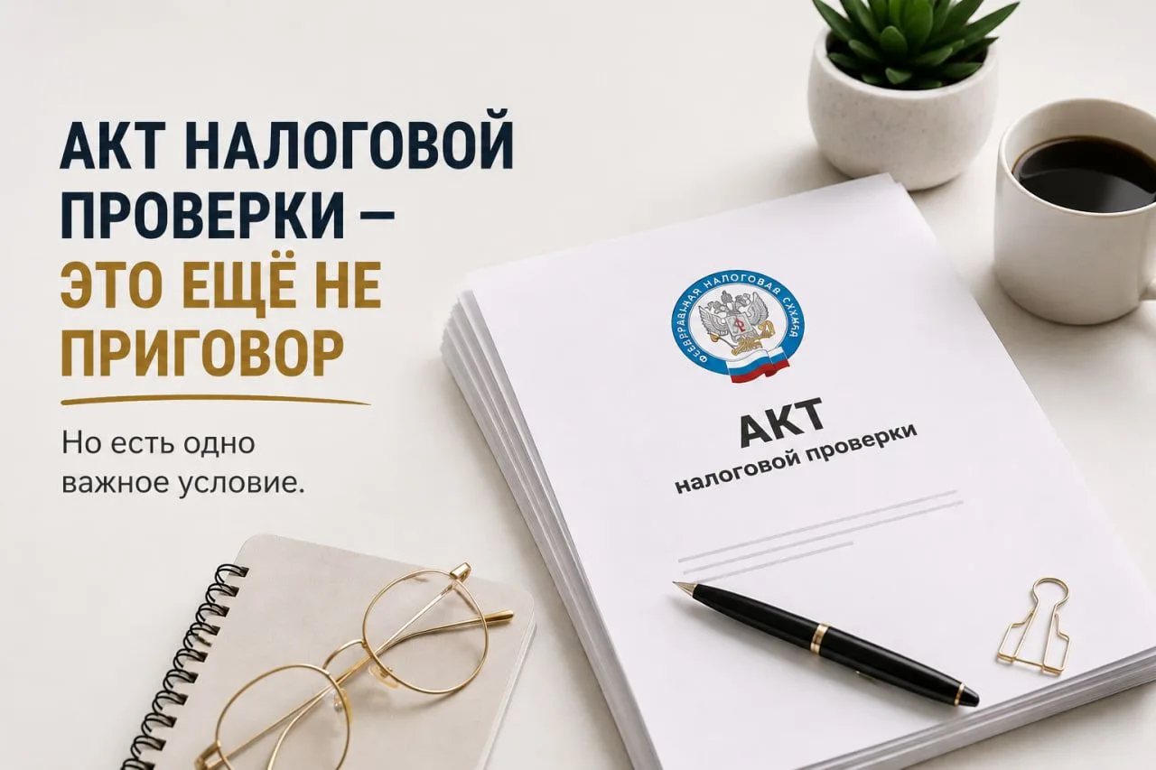 Получили акт налоговой проверки? Не спешите соглашаться с выводами!
