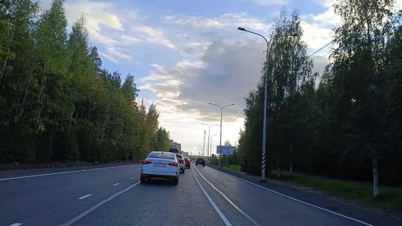 Новая выделенка на Лососинском шоссе