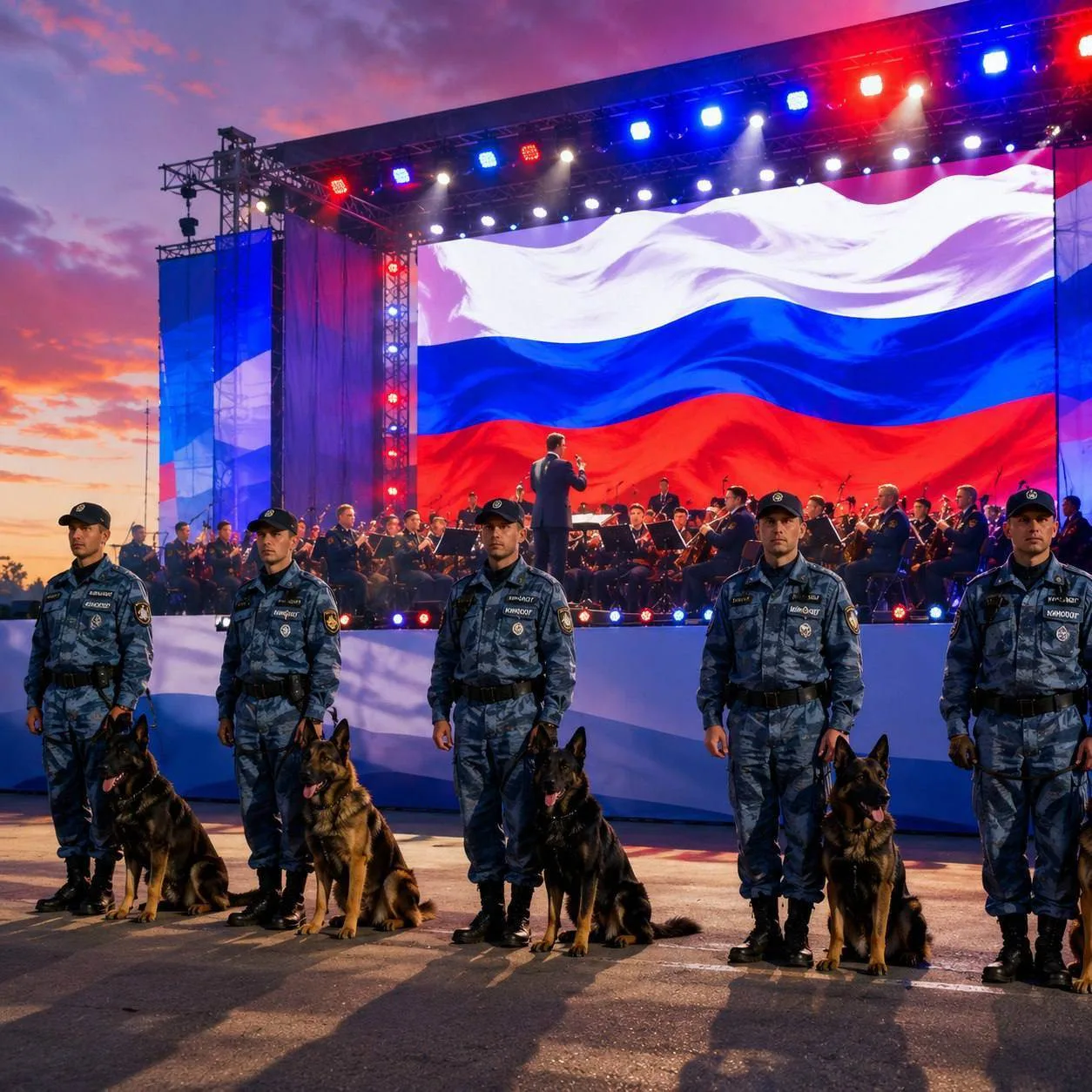 Программа празднования Дня России в Комсомольском саду