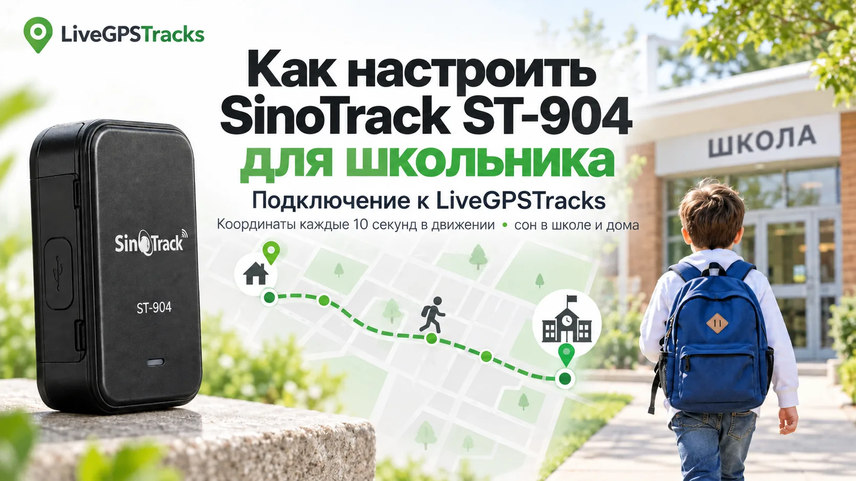 Продолжаем тему GPS-трекера для школьника.