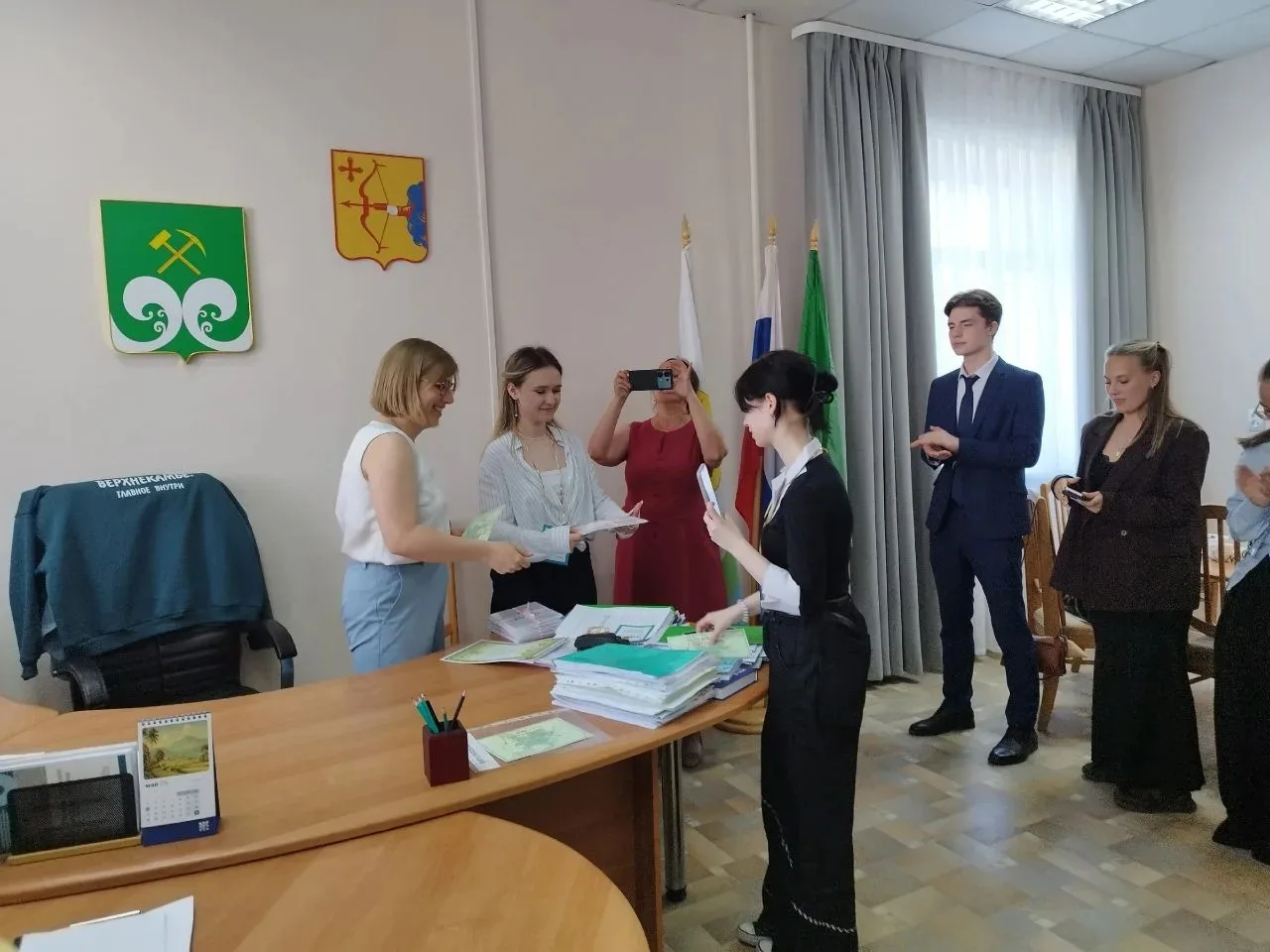 🚀«День дублёра» успешно завершился подведением итогов в кабинете главы округа. 🤝Елиза...