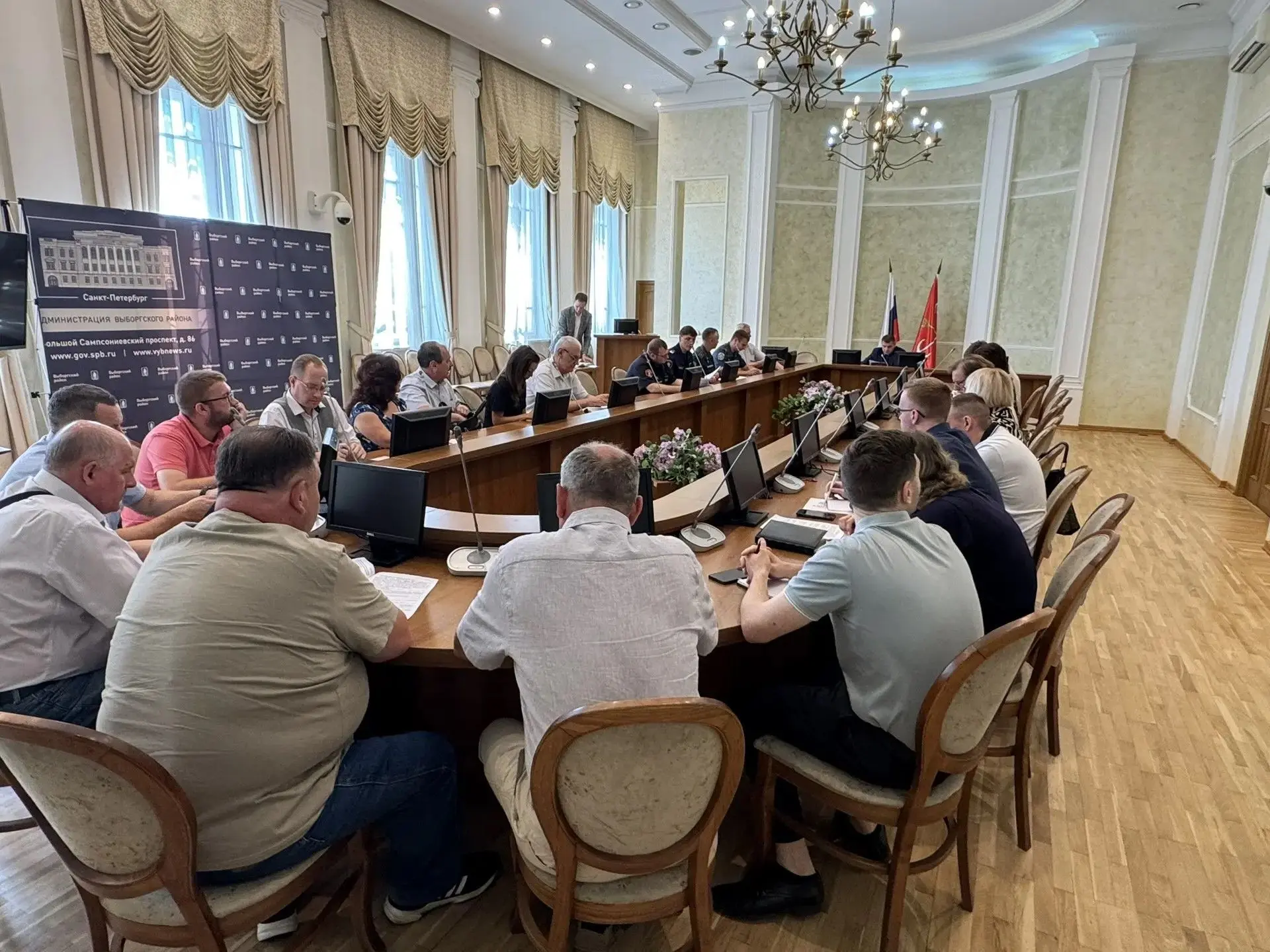 В администрации района прошло заседание комиссии по предупреждению и ликвидации чрезвычайных ситуаци
