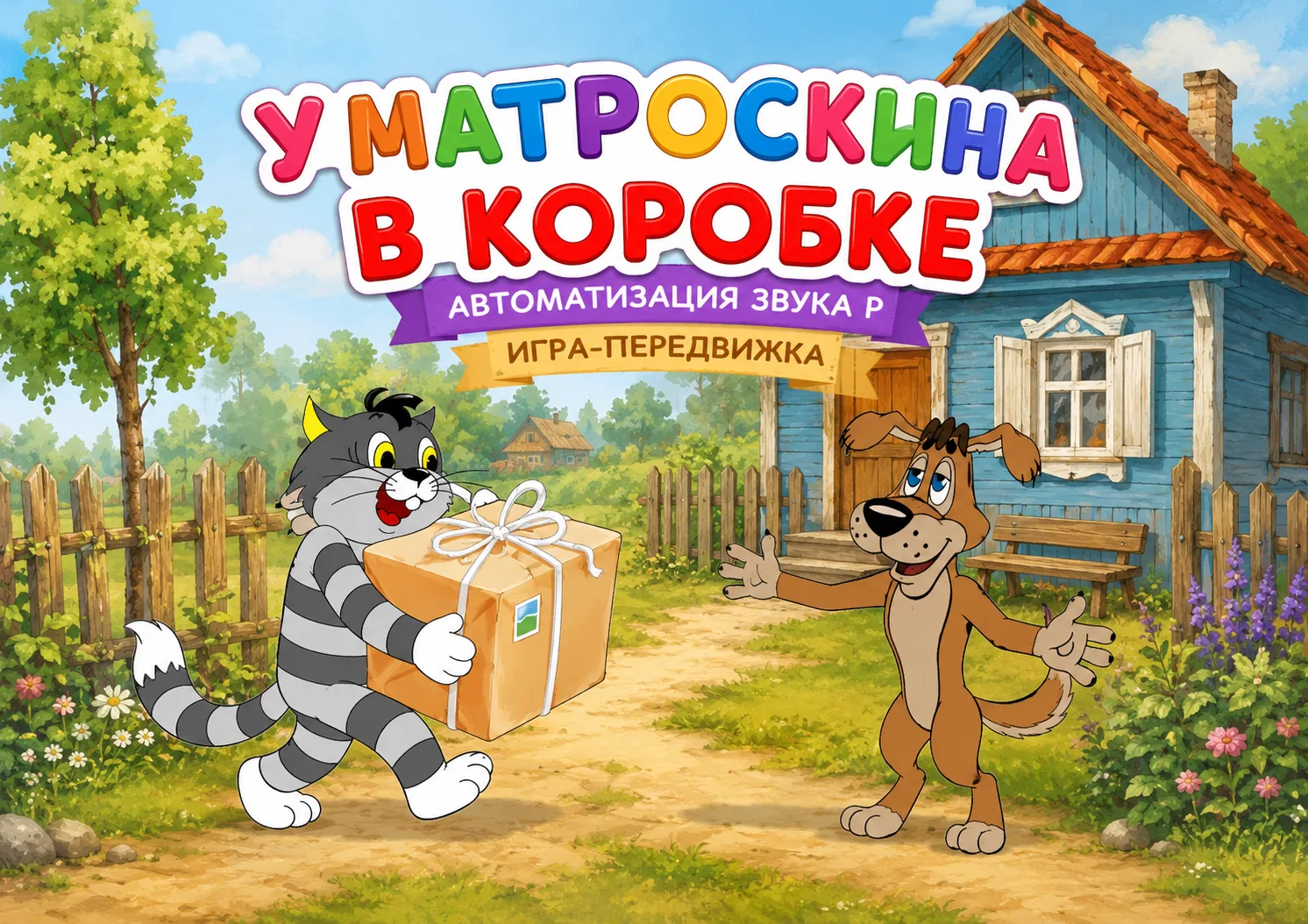 У МАТРОСКИНА В КОРОБКЕ...
Автоматизация звука Р
Игра-передвижка

Скачать можно прямо из поста👇
Буду