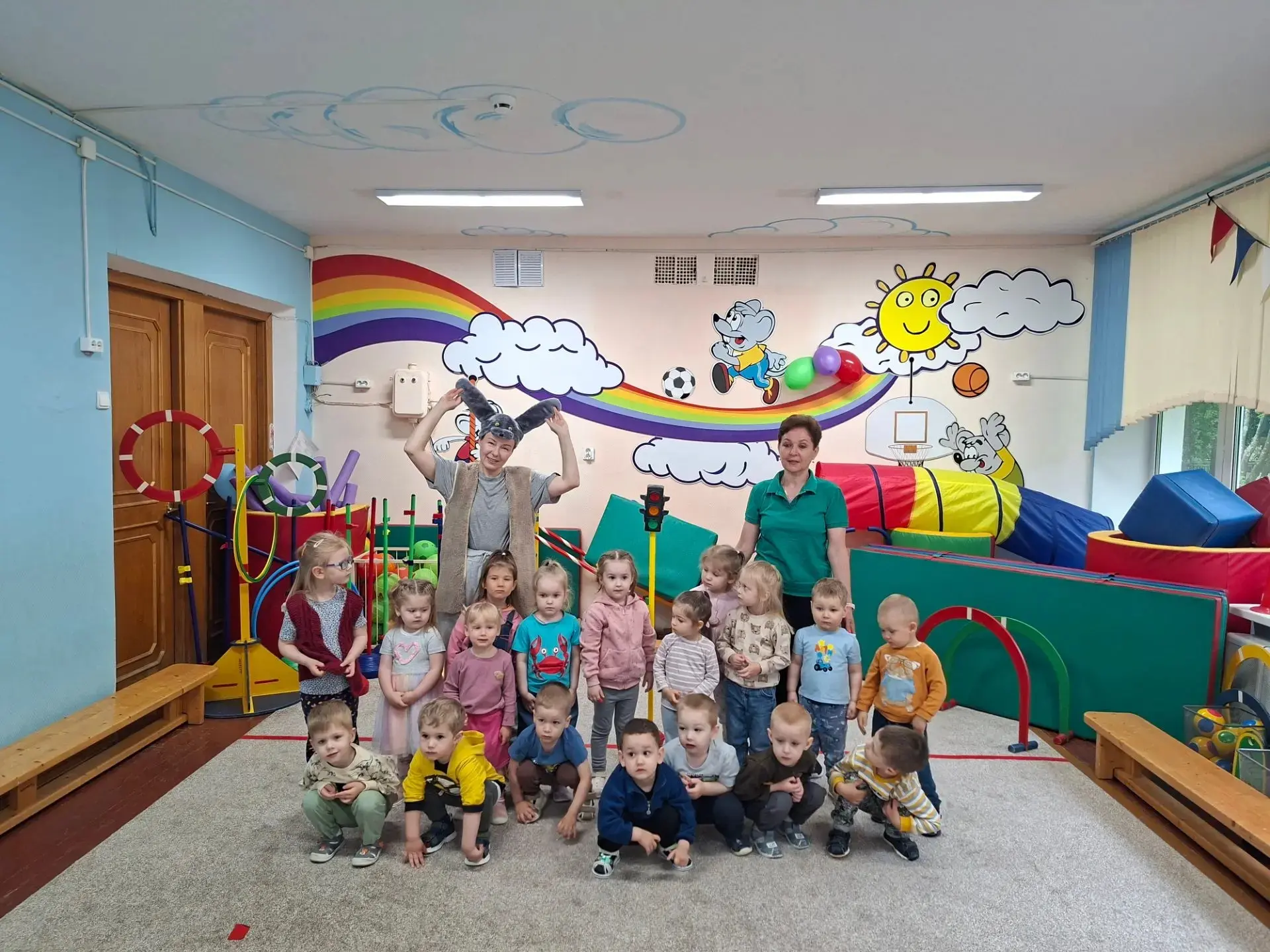 Сегодня в нашем детском саду прошел замечательный спортивный досуг, посвященный такому важному и акт