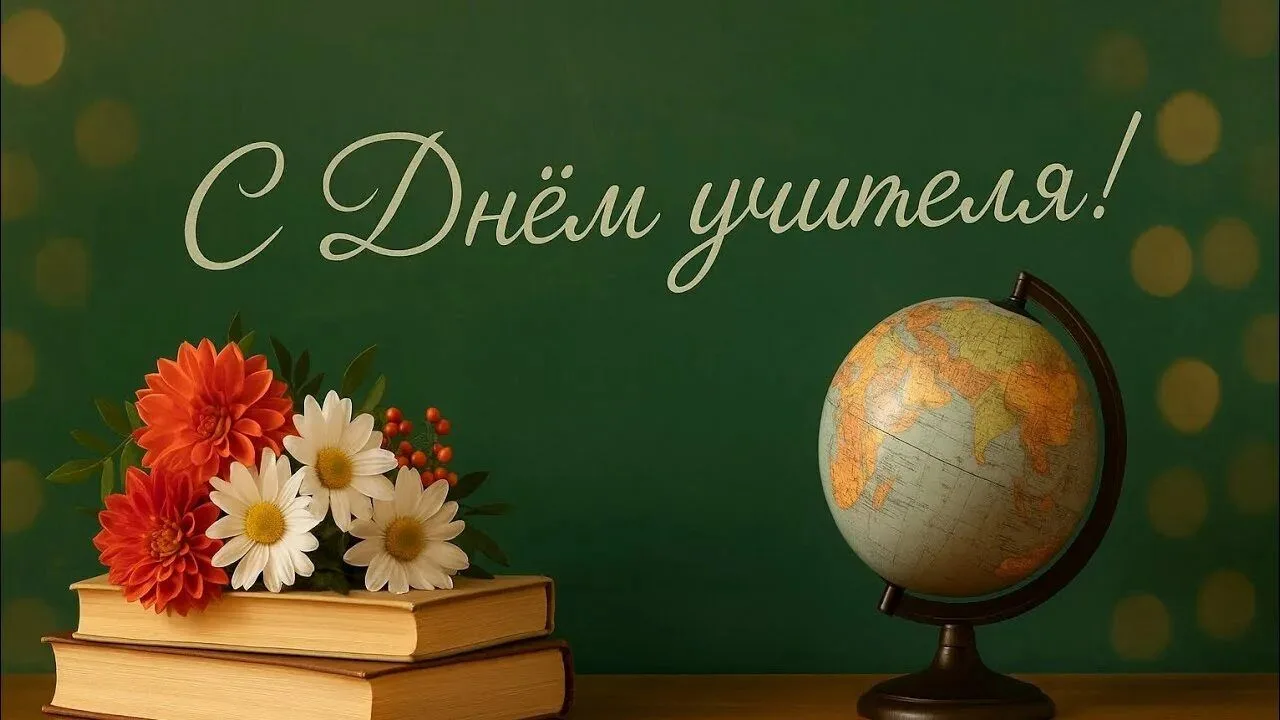 🍁🍁🍁Сегодня — День учителя!