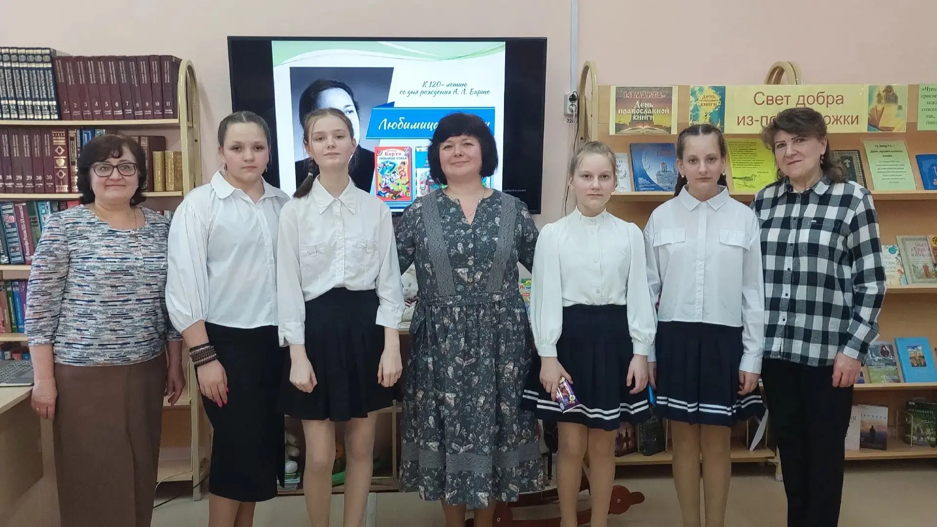 3 апреля театральный кружок Красногорбатского Дома культуры принял участие в литературн...