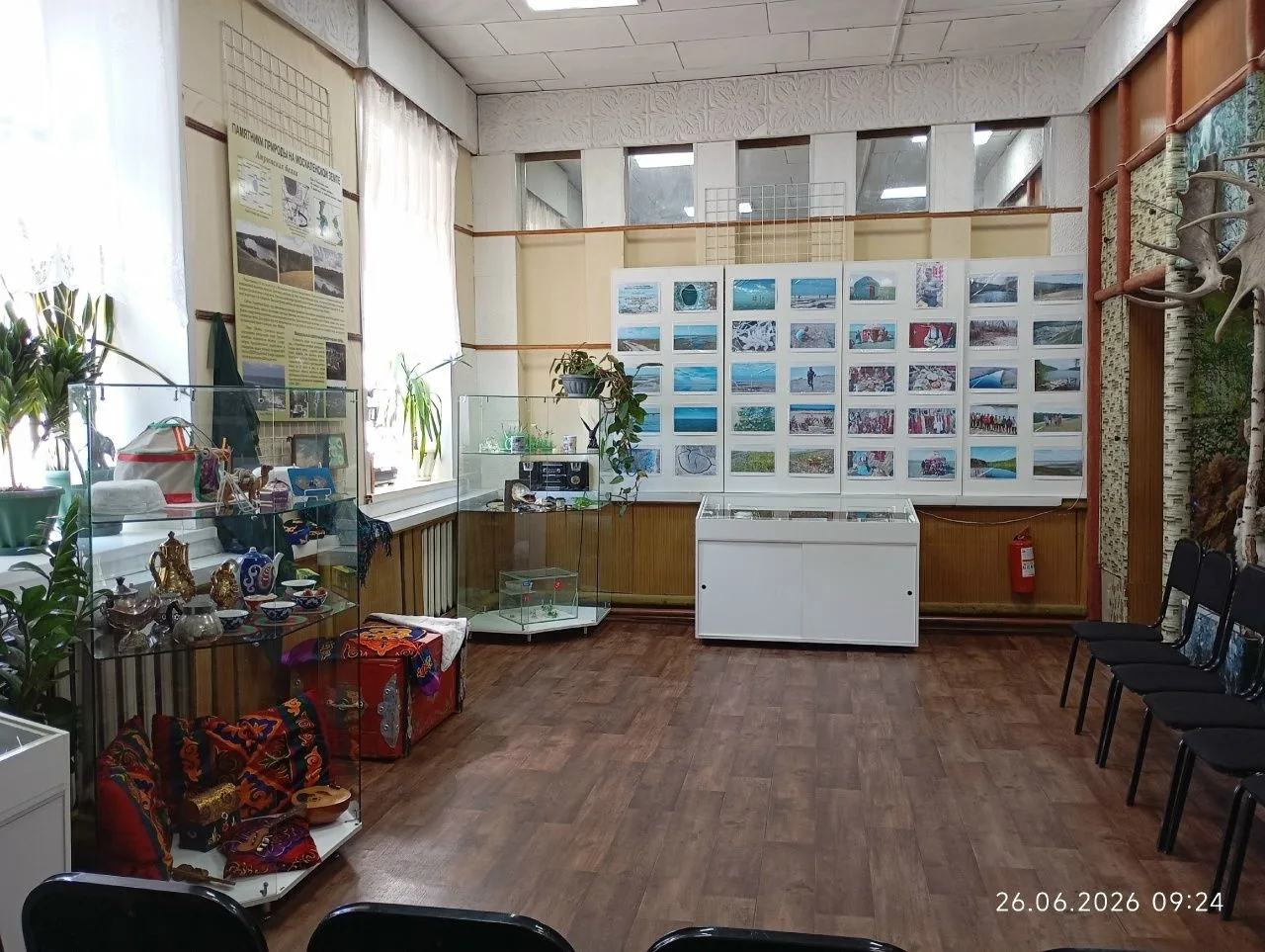 26 июня 2026 года в Москаленском районном краеведческом музее открылась новая выставка «Соленое зерк