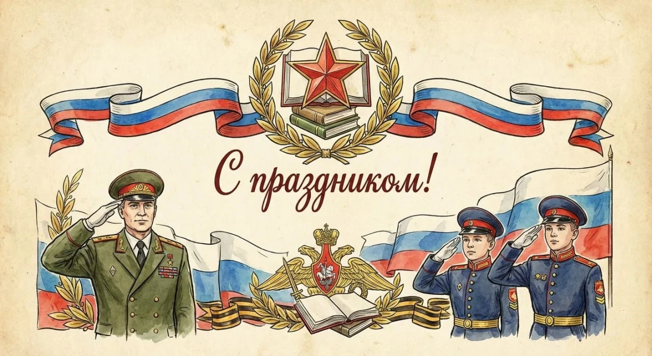 Поздравление с Днём учителя от семьи Двинских