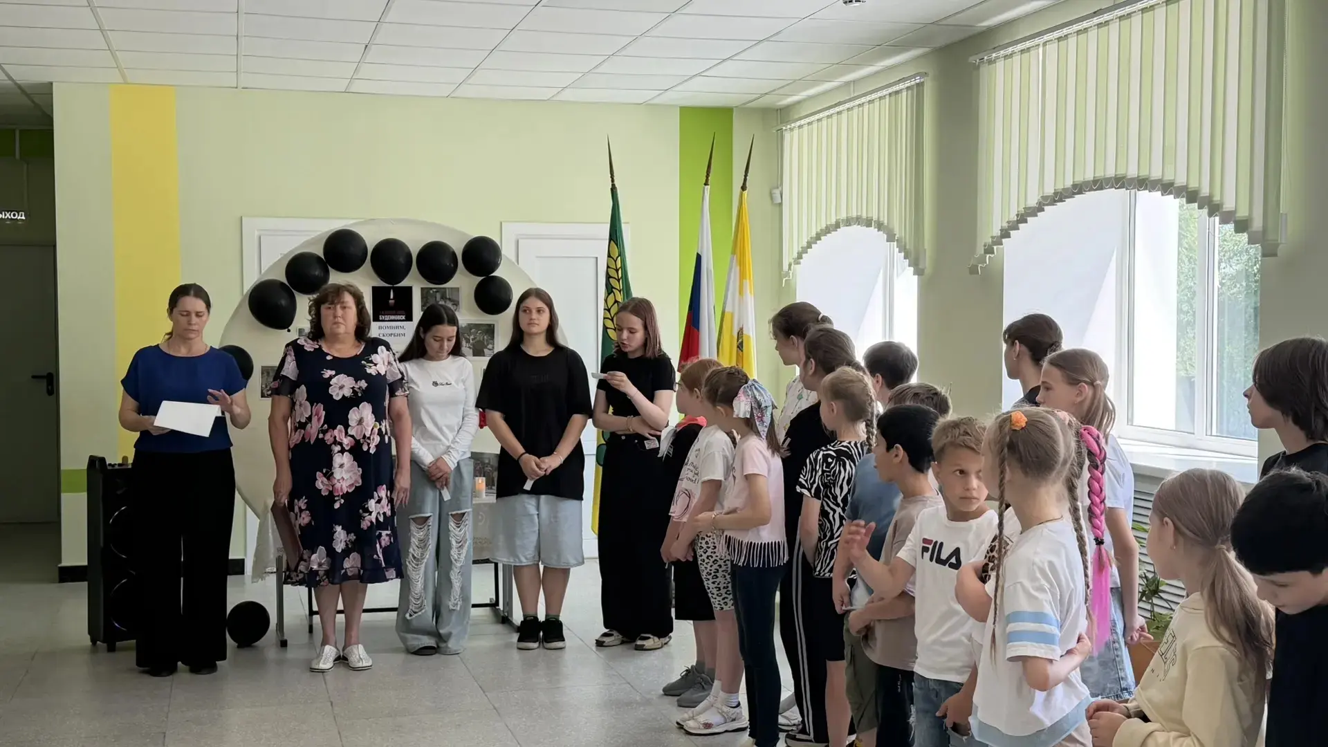 15 июня в нашем лагере прошло важное патриотическое мероприятие, посвященное событиям 1995 года в Бу