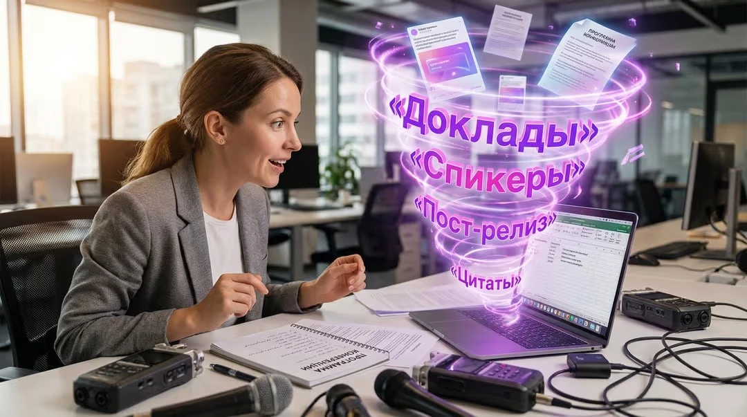🎤 Конференция прошла — контент остался… или исчез?