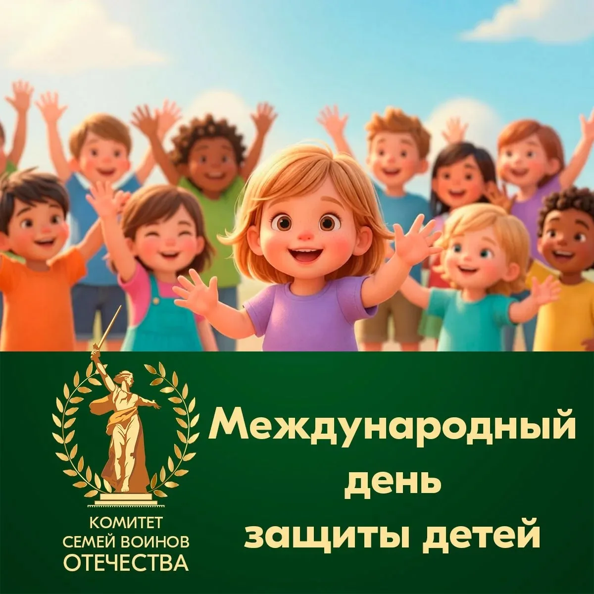 👶 Сегодня — Международный день защиты детей