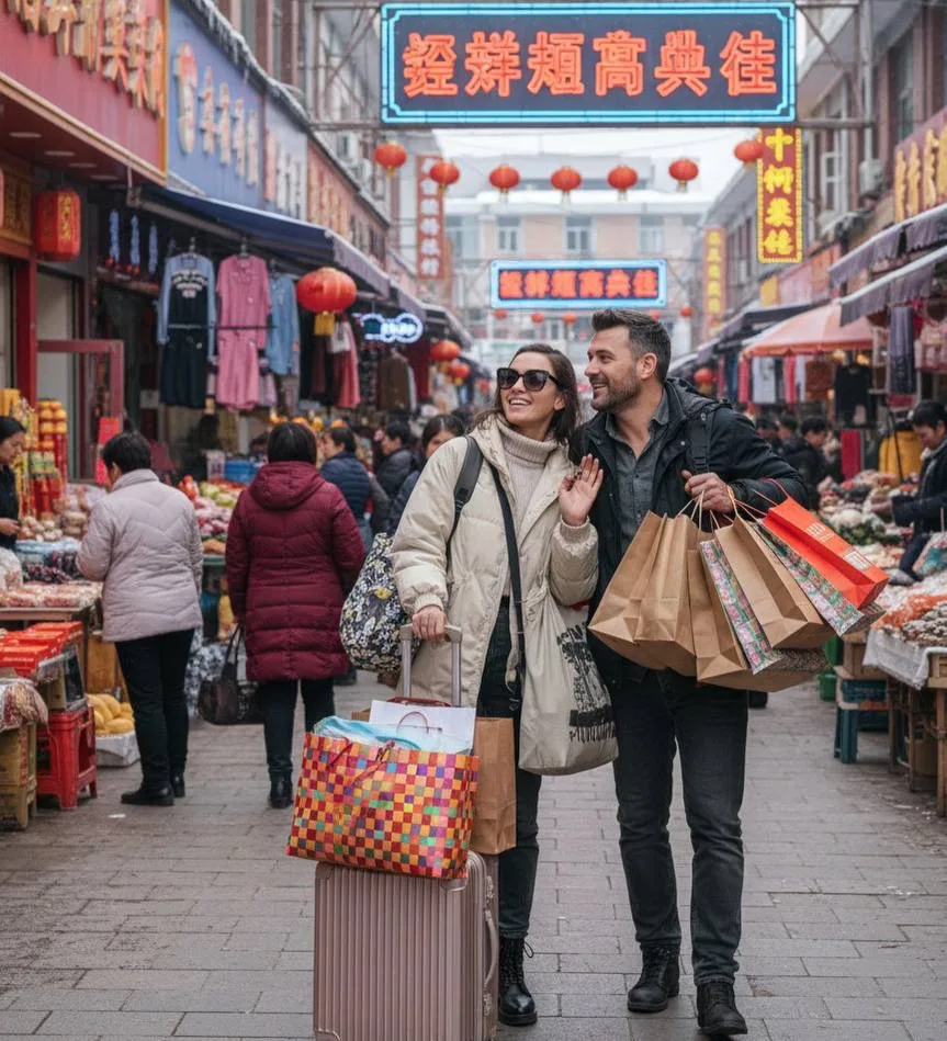 Отличный шопинг-тур в Суйфэньхэ на апрель 2026!🇨🇳✨  Устали от однообразия? Хочется сменить обстановк