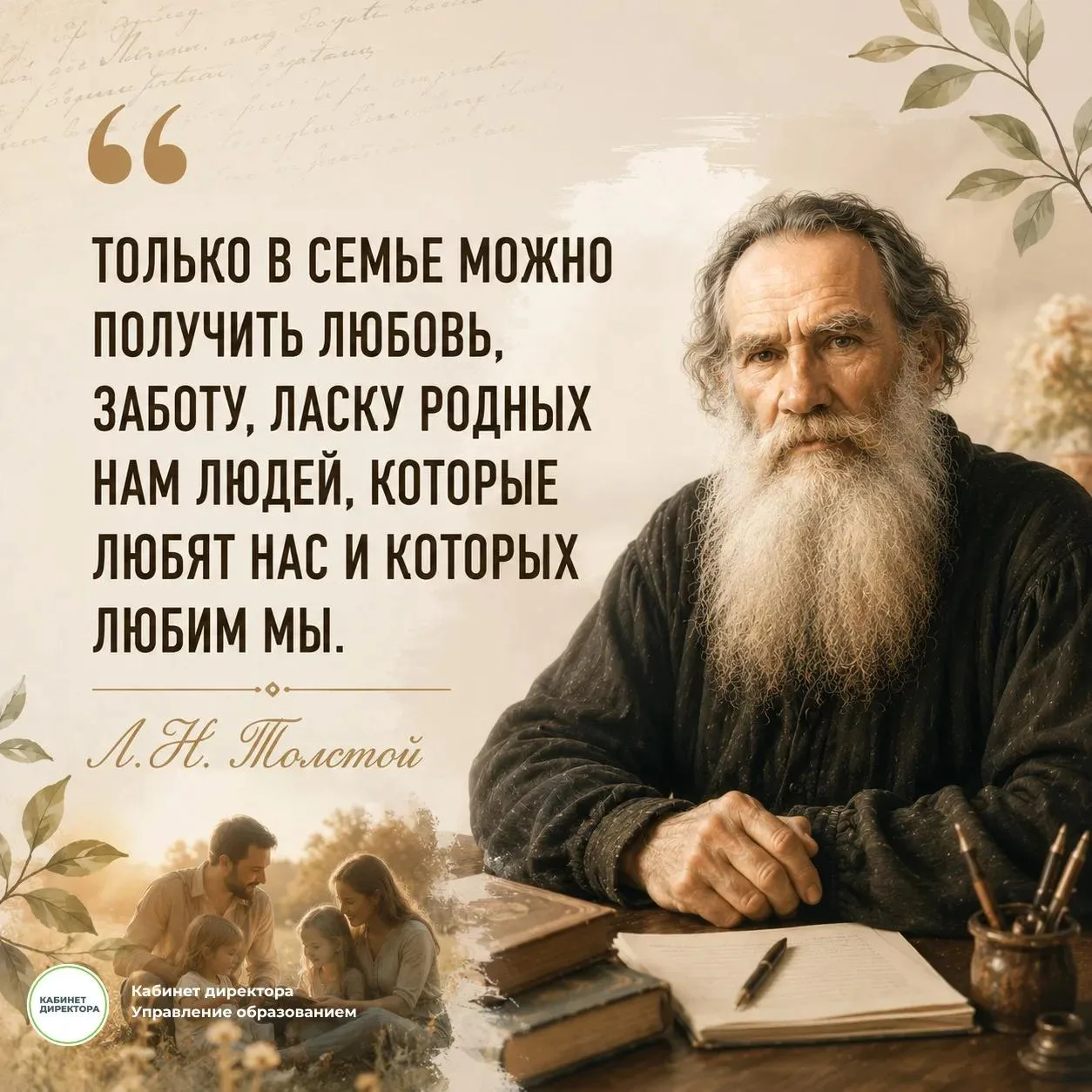 С Днем семьи, любви и верности! ❤️🙏

📝 Высказывания великих людей о семье