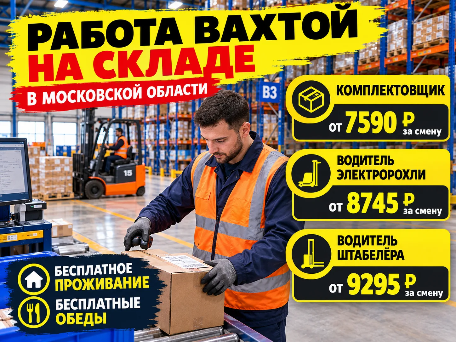 🚀 РАБОТА  НА  СКЛАДЕ 🚀