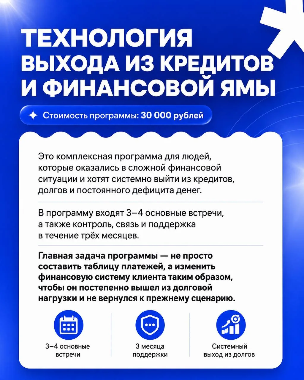 ТЕХНОЛОГИЯ ВЫХОДА ИЗ КРЕДИТОВ И ФИНАНСОВОЙ ЯМЫ 💎