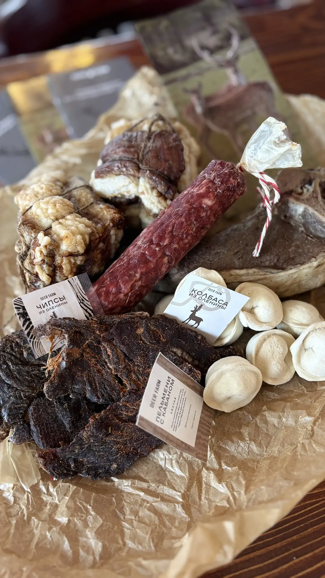 Мы не просто держим оленей — мы создаем культуру потребления дикого мяса. 🦌 Наша ферма...