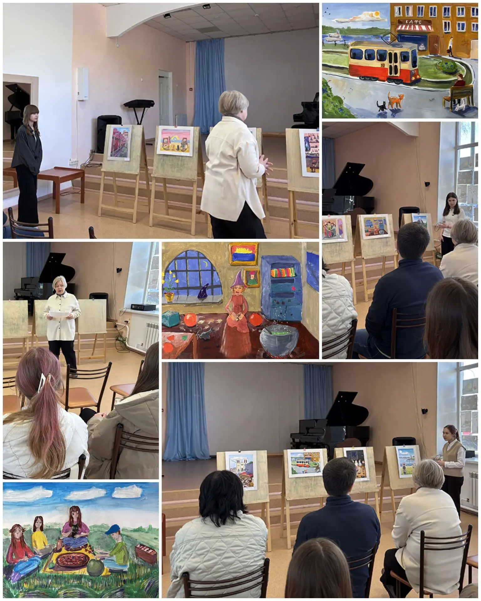 👩‍🎓🎨✨У учащихся 5 класса художественного отделения прошел выпускной экзамен по предм...