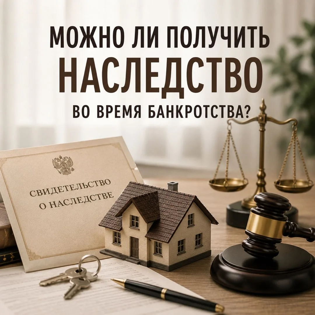 МОЖНО ЛИ ПОЛУЧИТЬ НАСЛЕДСТВО ВО ВРЕМЯ БАНКРОТСТВА? 🏠