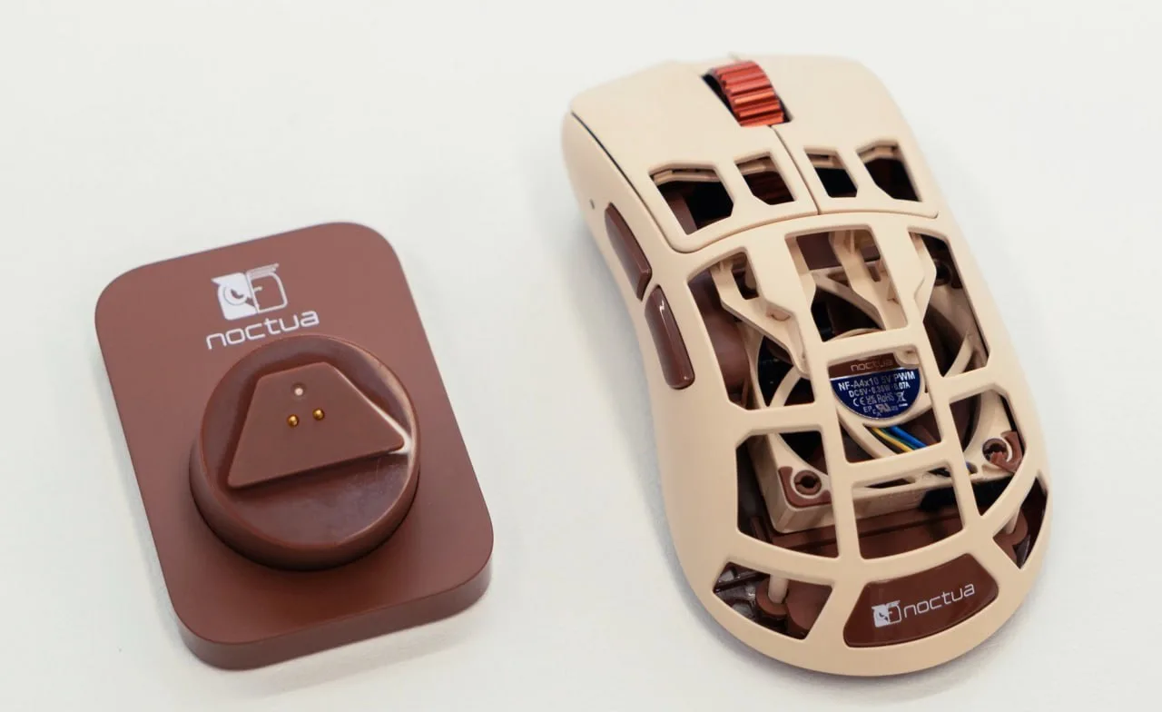 ❄️ Вышла игровая мышь со встроенным кулером!

🖱️ Pulsar совместно с Noctua выпустили модель Feinman