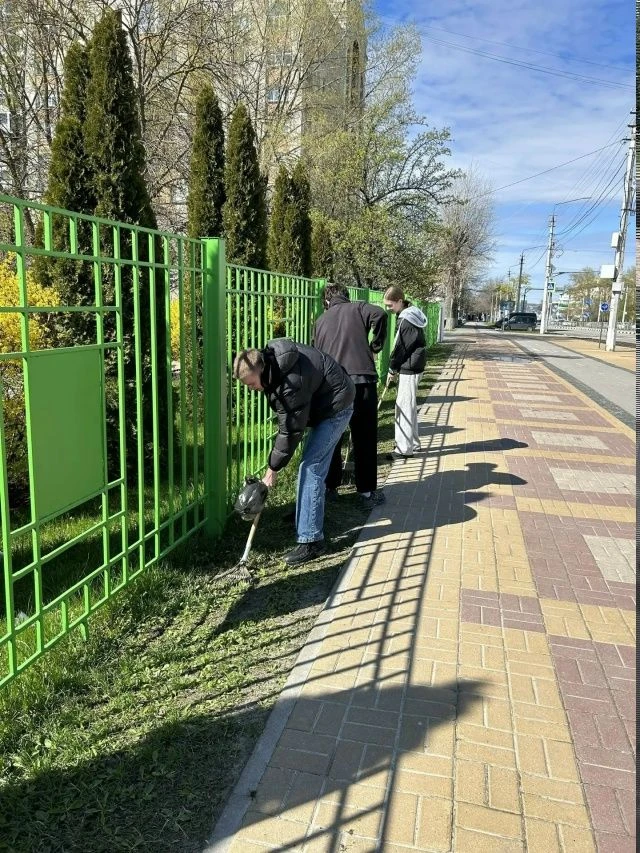 В единстве сила! Как мы провели субботник! Сегодня наш лицей преобразился до неузнаваемости благодар
