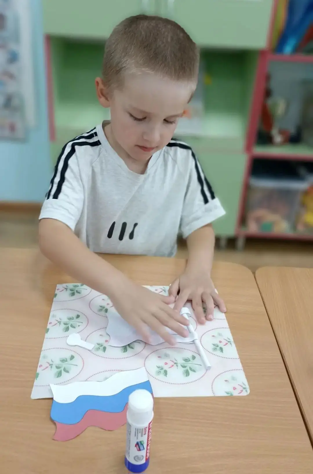 Сегодня в нашем детском саду в 1 и 4 группах прошел тематический День Государственного ...