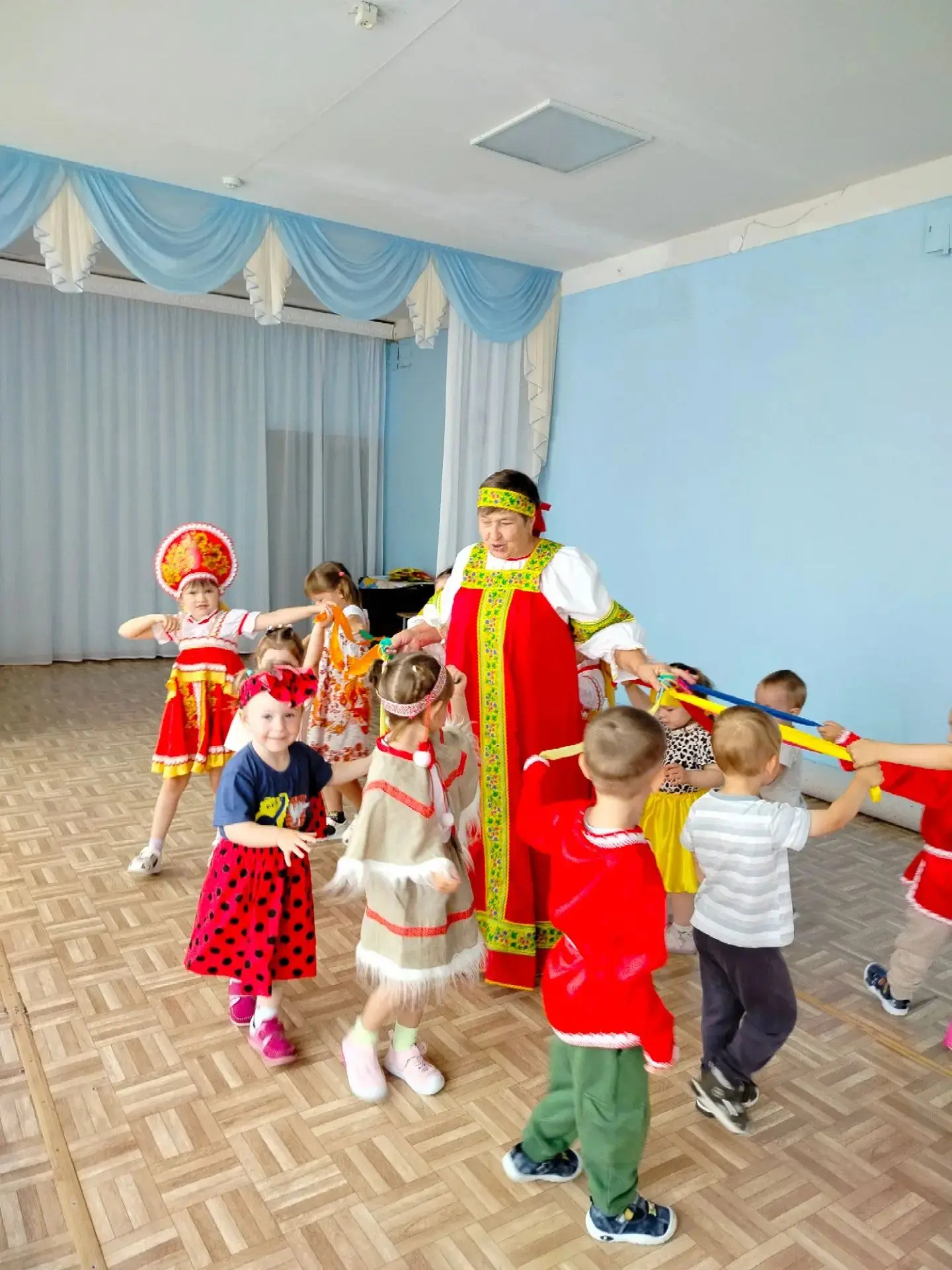 🎉 Единый день фольклора в нашем детском саду! 🎉🎈