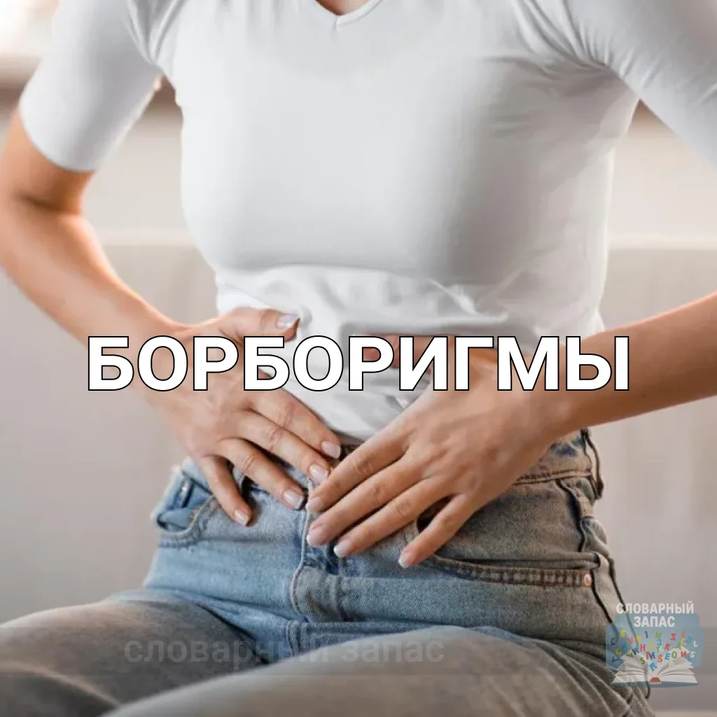 Борбори́гмы (от греч. borborygmos — «урчание в животе») — это звуки, возникающие в кише...