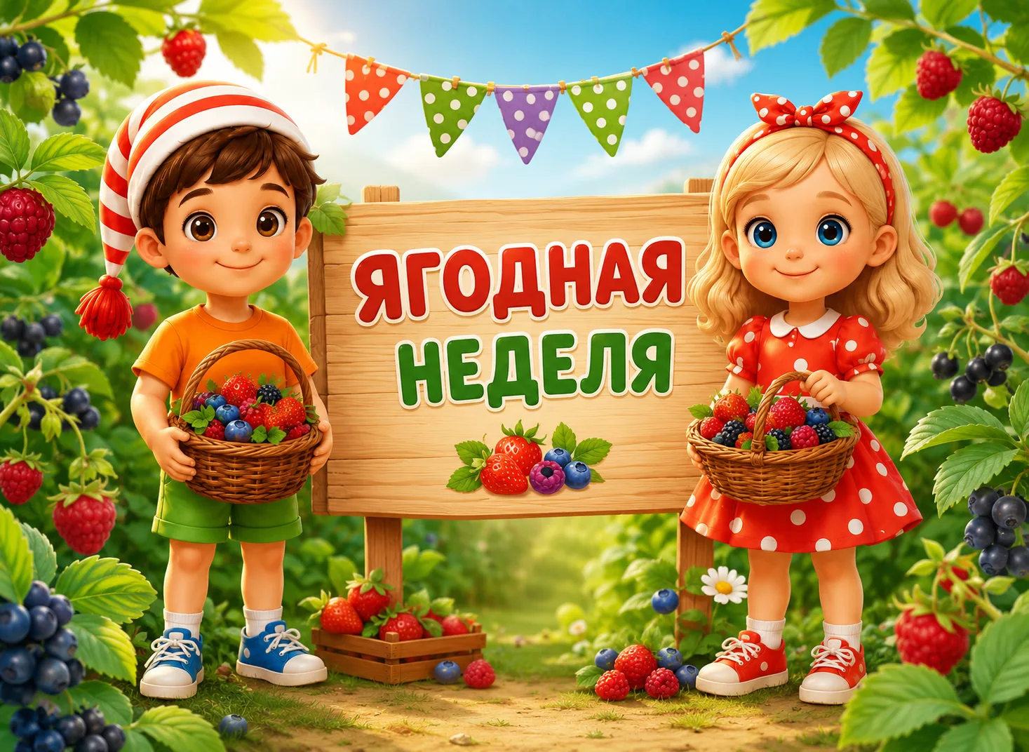 #Истории_детского_сада_10 #Ягодная_неделя_10