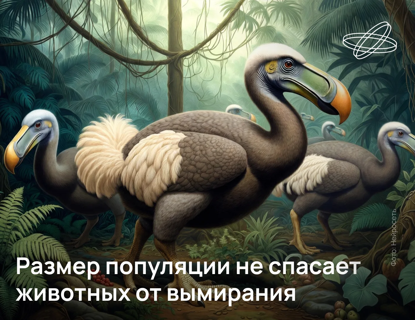 Российские математики доказали, что вымирание разных видов животных подчиняется строгим математическ