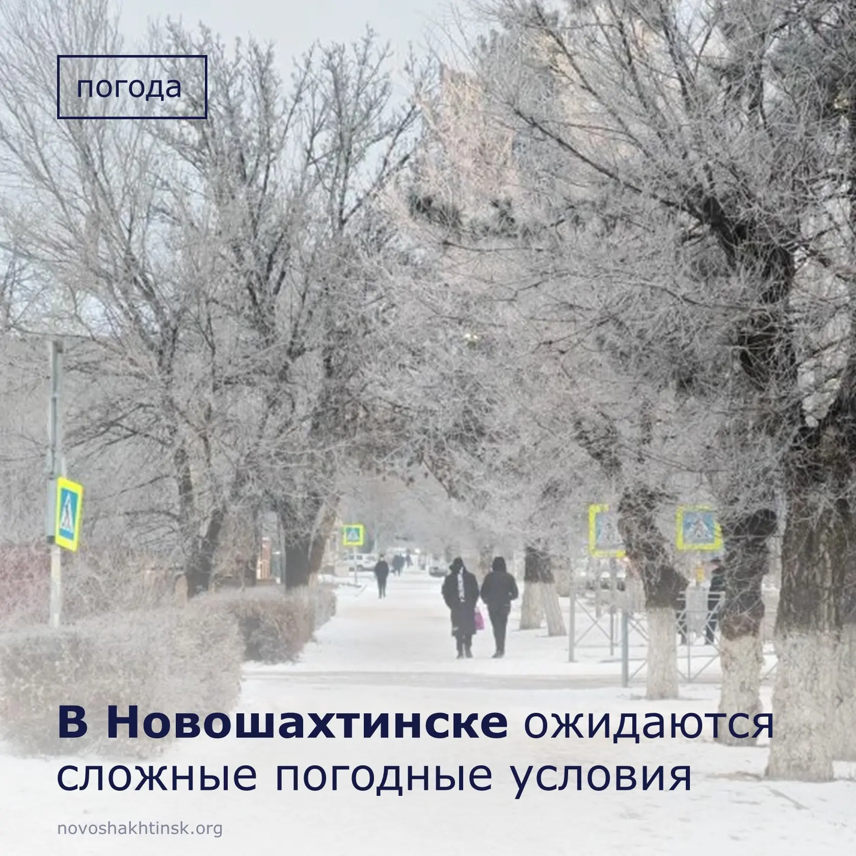 ❄️ С 23 по 26 января на территории Ростовской области в том числе и в Новошахтинске ожи...