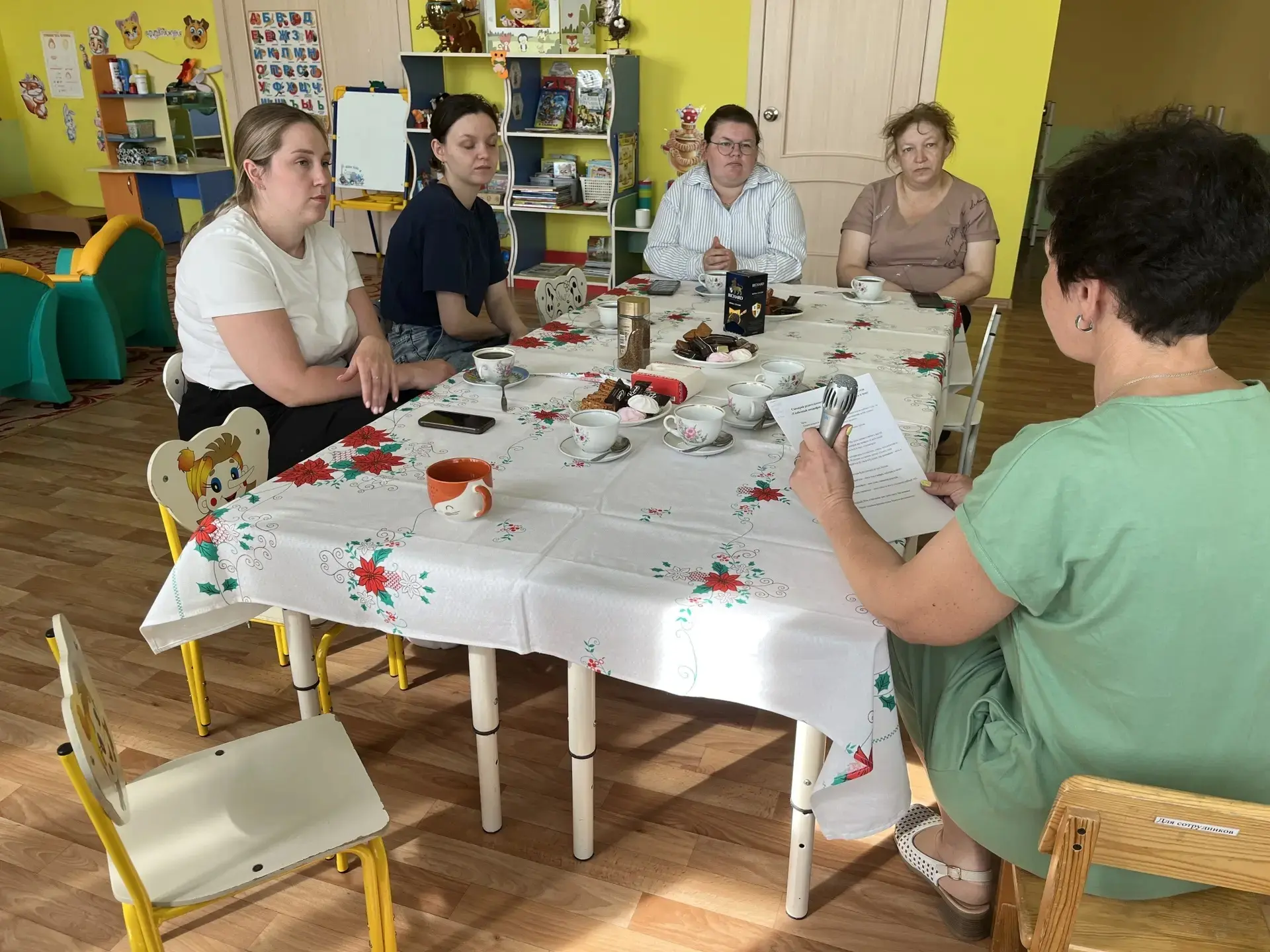 ✅На днях состоялось итоговое родительское собрание в старшей группе  «Совята».