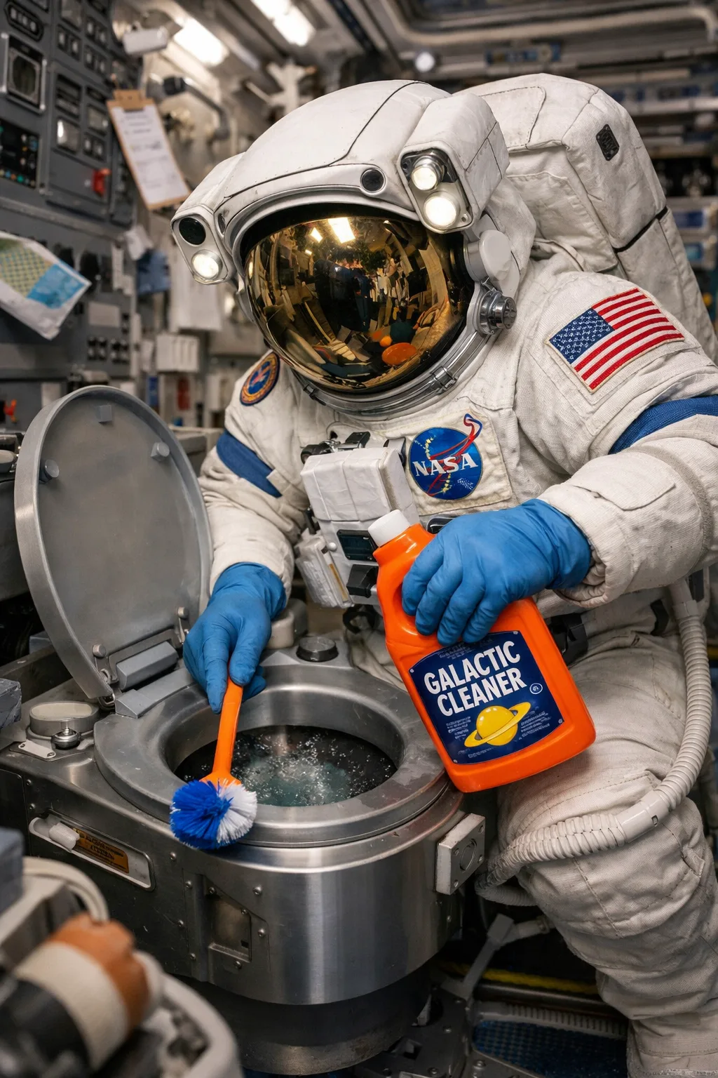 Летят, значит, астронавты к Луне на Orion, настроение космическое, впереди великие откр...