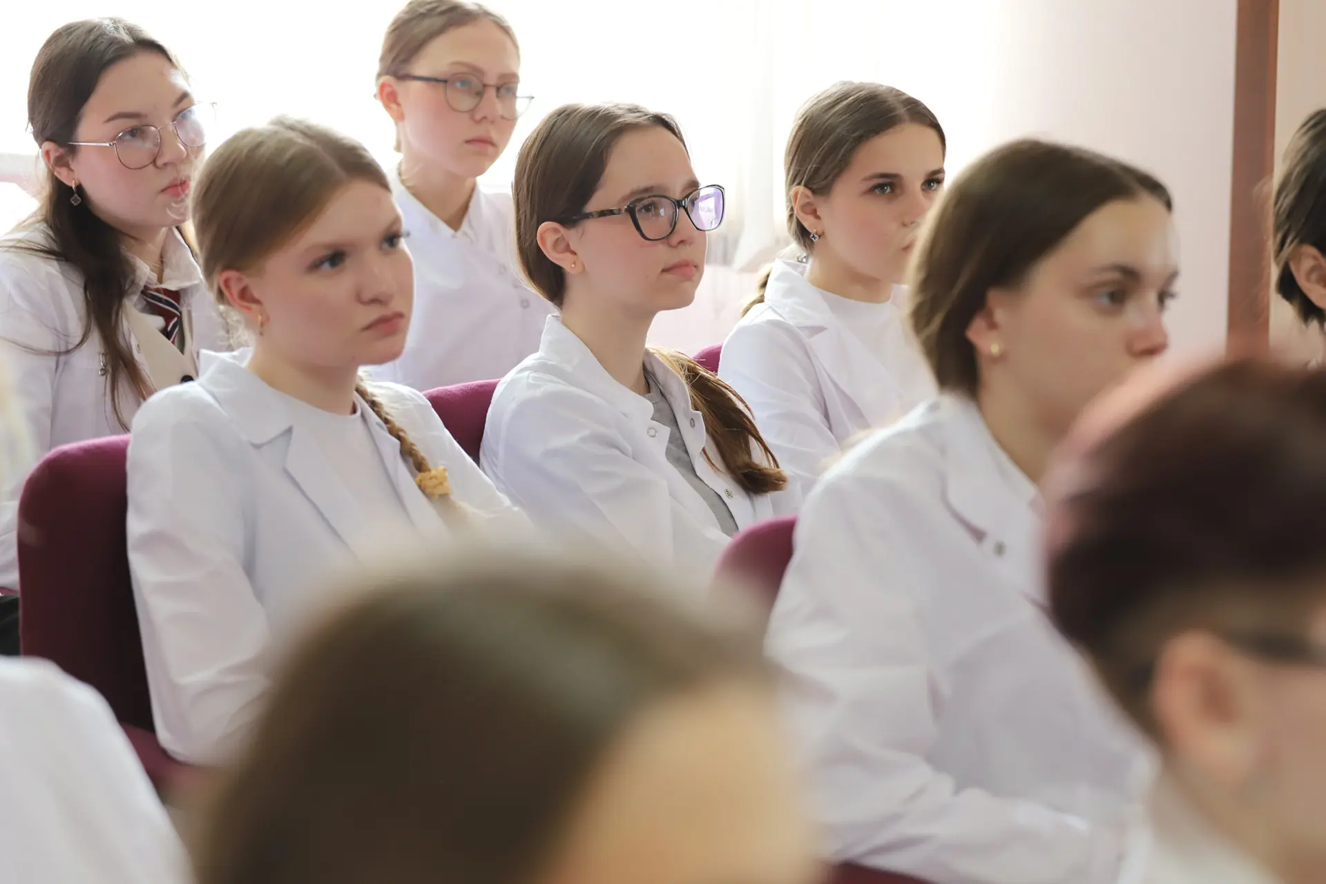Минздрав Чувашии знакомит медицинские классы г. Чебоксары с клиническими базами больниц  Минздрав Чу