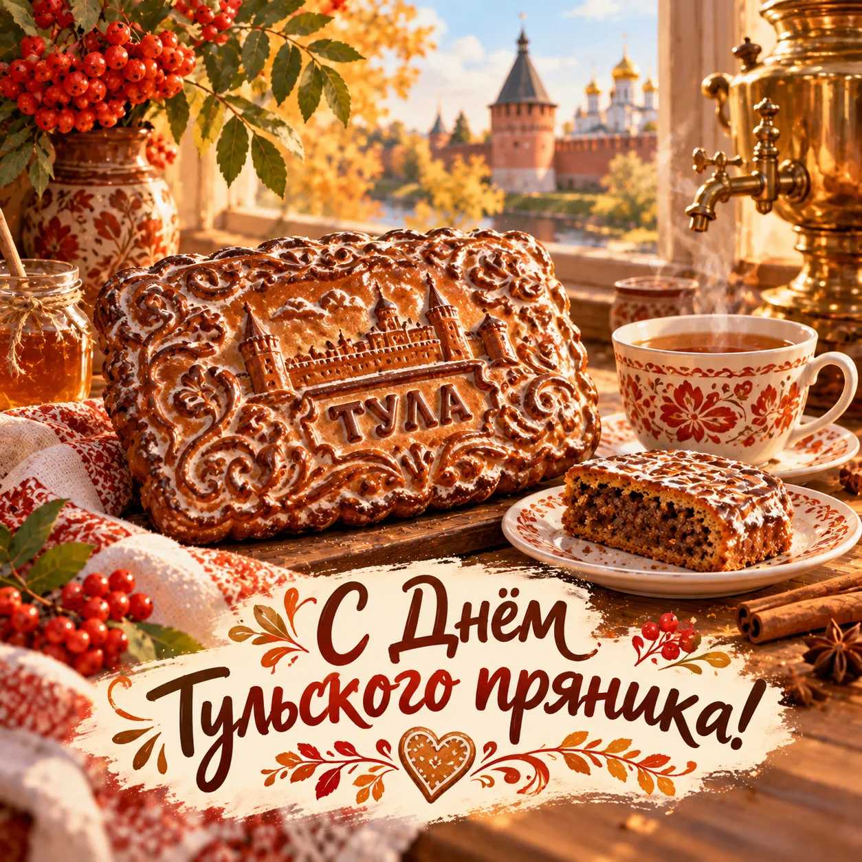 🥧 Сегодня День тульского пряника.